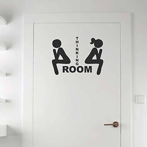 Thinking Room Bathroom Wall Decal