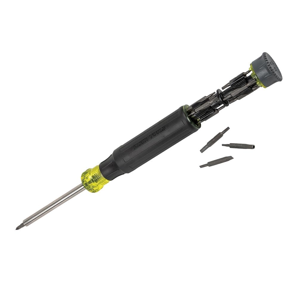 Precision Screwdriver Set, 27-in-1 Multi-Bit Screwdriver with 26 Tamperproof Bits, Onboard Storage, Rare-Earth Magnet 32327
