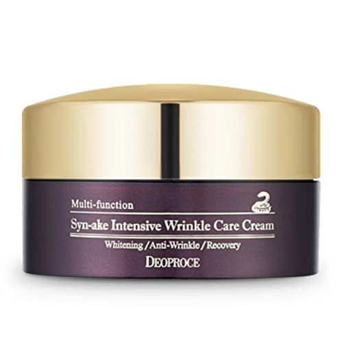 Deoproce Multi-Function Whitening Anti-Wrinkle Syn-Ake Intensive Wrinkle Care Recovery Cream, 3.5oz 100g