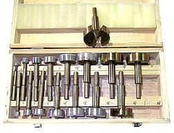 16 Pcs Forstener Drill Bits Set - Titanium