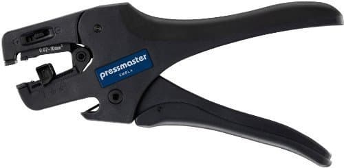 EMBLA SBC by Pressmaster - Self Adjusting Stripping and Cutting Tool, 8AWG - 34AWG, Straight Blade
