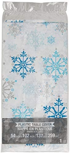 Snowflake Swirls Table Cover