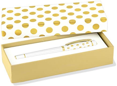 Gold Dots Roller Ball Pen