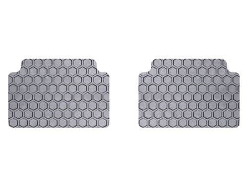 2003-2009 Compatible for Mercedes W211 E-Class (Two Wheel Drive) Grey Hexomat 2 Piece Rear Mat Set
