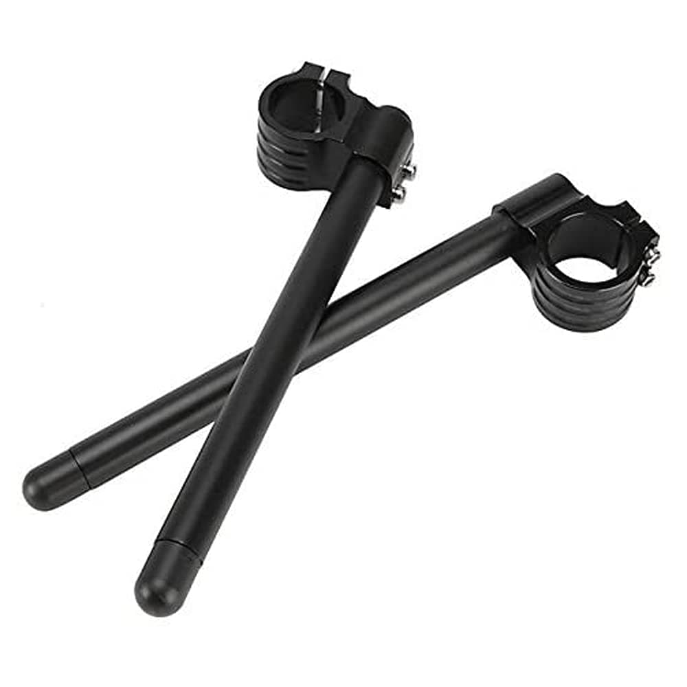 Fork Clip-ons Handle Bars CNC Riser Regular Handlebar for 1969-1982 Suzuki Yamaha (31mm)