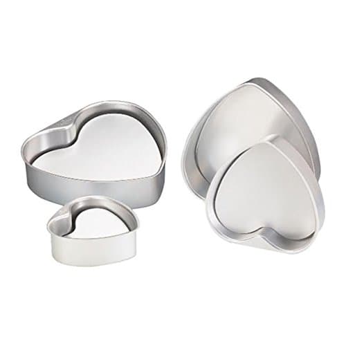 Sanneng Heart Shape Cake Pan-Removable Bottom (2 pcs set)