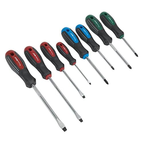 Jack Sealey - Sealey Screwdriver Set 8Pc Powermax
