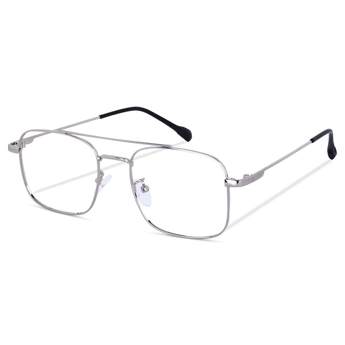 Computer Blue Light Blocking Glasses Square Frame for Men Women, Blue Ray Gaming Glasses with Anti Eye strain and UV Glare Spectacle Frame Eyeglasses