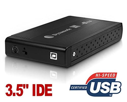 Cablestar Dynamode 3.5" IDE Hard Drive Caddy USB External HDD Enclosure Silver