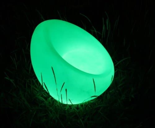 LED Light Sofa Chair - Cordless with Remote Control