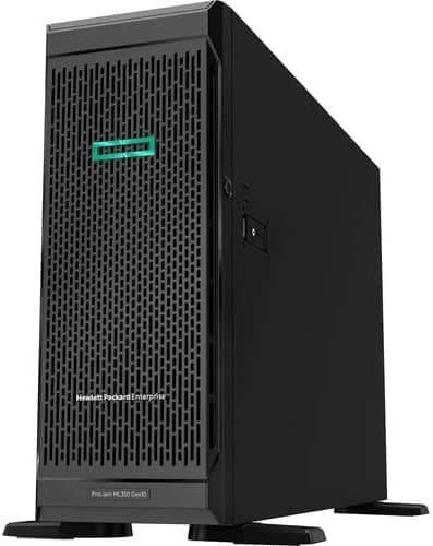 HP High-End Tower Server 52-Core 512GB RAM 3.84TB ML350 G10 (Renewed)