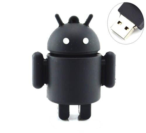 Robot Shape 8GB USB Flash Drive (Black)