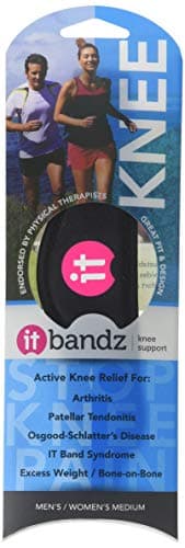 itBandz Version 2.0 - Medium - Black - Knee Support - Patella Knee Band