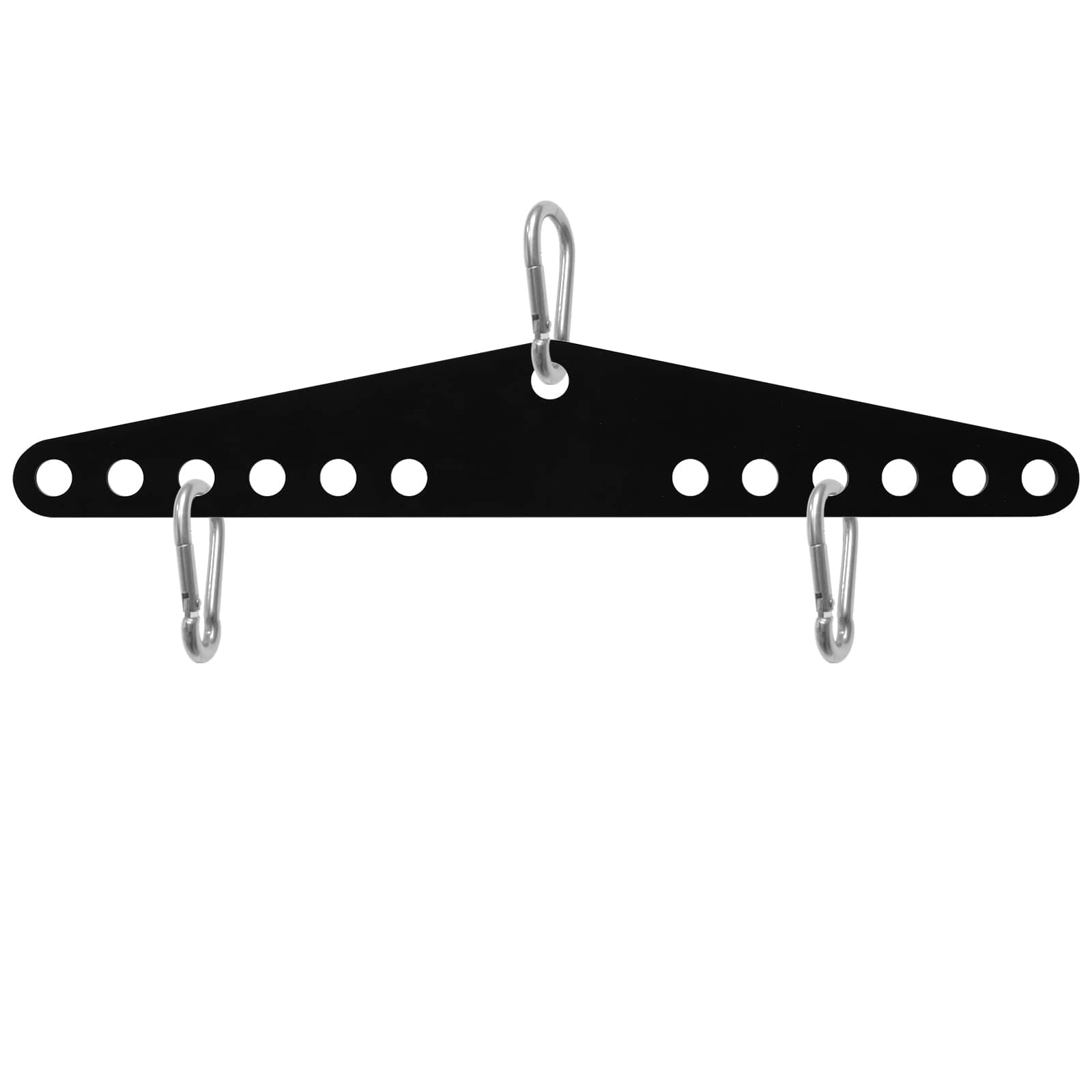 Double to Single D Handle Cable Weight Workout Pulley System Adaptor Plate Spreader LAT Pull Down BarRope Attachments Cable Machine for Squat Rack Home Gym