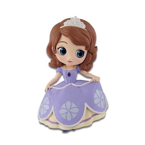 FIGURE Statue for Collector SOFIA from Sofia the First - 3" Series QPOSKET Petit Banpresto DISNEY Characters