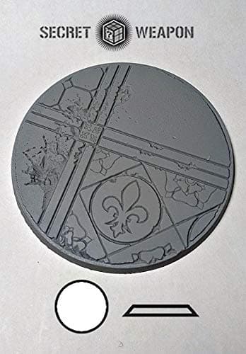 80mm Beveled Edge Base - Silent Halls