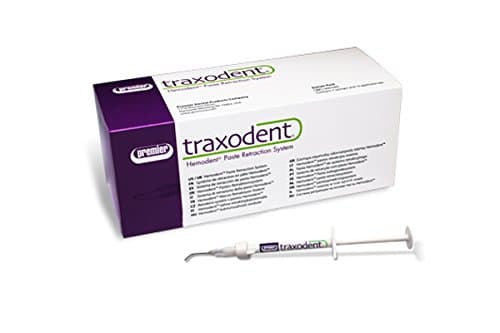 Premier 9007091 Traxodent Hemodent Paste Retraction System Value Pack, Includes 25 Syringes and 50 Tips