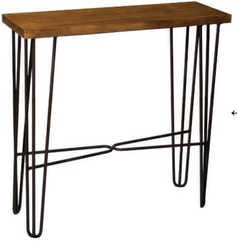 Entry Table Wood And Metal