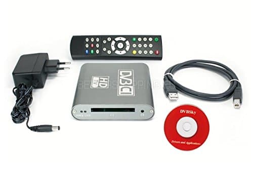 Dvbsky T680C V2 USB box with 1x DVB-T2 / DVB-C Tuner and CI Common Interface for PayTV