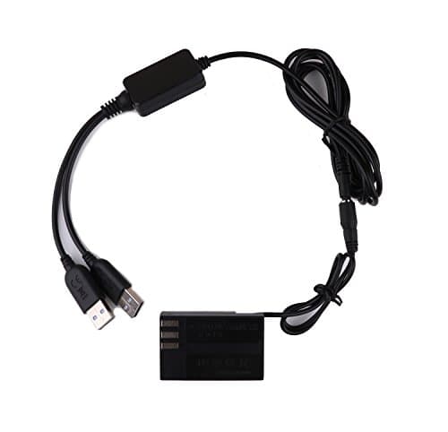 D-AC128 USB Power AC Adpater Replacement D-DC128 DC Coupler Camera Charger Kit for D-LI109 Battery, Pentax K-R K-2 K-30 K-50 Digital SLR Cameras