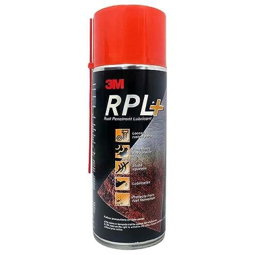 Sattva 3M RPL Plus, Rust Penetrant Lubricant with Spray Pipe, Multi-use for Automotive & Industrial (400ml) PC1-02