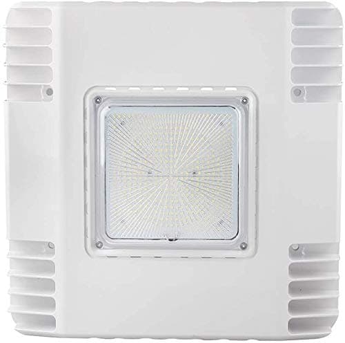 150W LED Canopy Ceiling Light - Ultra Efficient Recessed Surface Mount Gas Station Light - High Bay Carport or Parking Garage Lamp 19500lm 5700k UL DLC Approved (150w 5700K-100-277V)