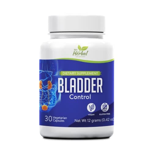 Bladder Control Suppplement, Bladder Support Supplement for Men & Women, Helps Reduce Urinary Leakage, Frequency and Urgency - Natural Herbal Supplement