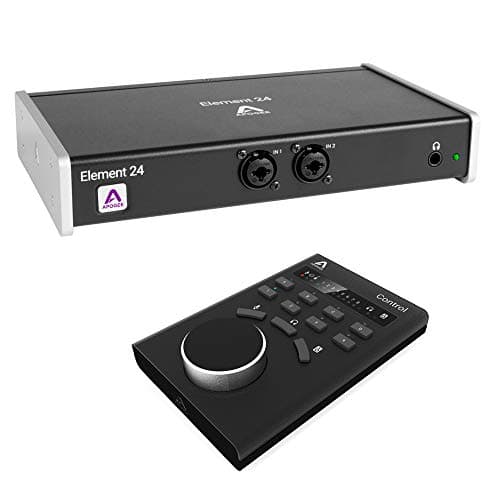 Apogee Electronics Element 24 10x12 Thunderbolt Audio I/O Box with Apogee Control Hardware Remote Bundle