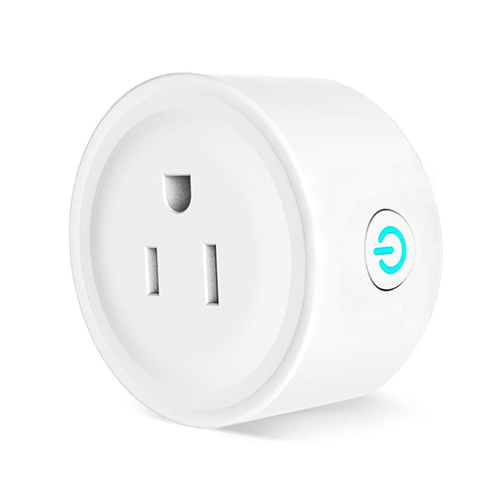 Smart Plug, Wi-Fi Enabled Mini Smart Outlet Work with Amazon Alexa Echo and Google Home IFTTT, Control Remotely with Timing Function, No Hub Required, ETL and FCC Listed, Smart Scoket by Ycgre