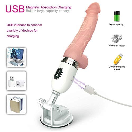 MissgamaUS Wireless Remote Control Heating Massage Multiple Vibration Modes and Thrust Levels