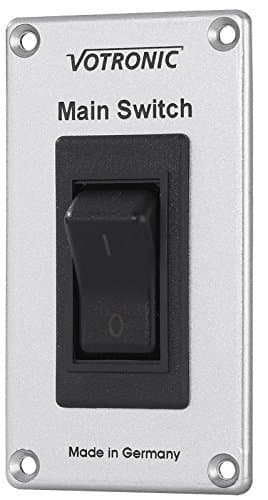 Votronic 1295 Main Switch Panel 20 A S with Automatic Circuit Breaker