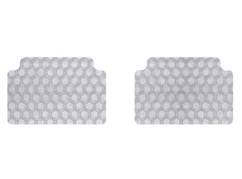2003-2009 Compatible for Mercedes W211 E-Class (Two Wheel Drive) Clear Hexomat 2 Piece Rear Mat Set