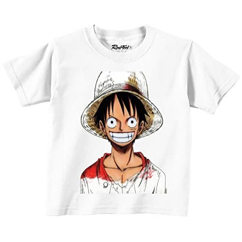 Lufy Kids Tee White (Small)