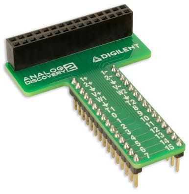 Breadboard Connector Adapter for Analog Discovery