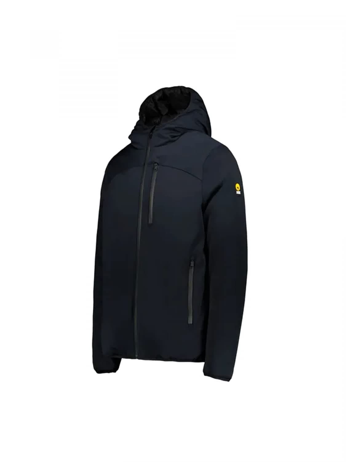 CIESSE PIUMINIMen's Heavy Softshell Jacket Also Suitable for Ski RIK (S, Black)