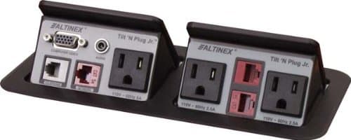 TILT'N PLUG JR. DUAL TABLETOP INTERCONNECT B