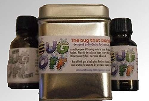 Bug Off Twin Pack UV Cured Resin (Original + Lite) The Bug That Bonds for Fly Tying