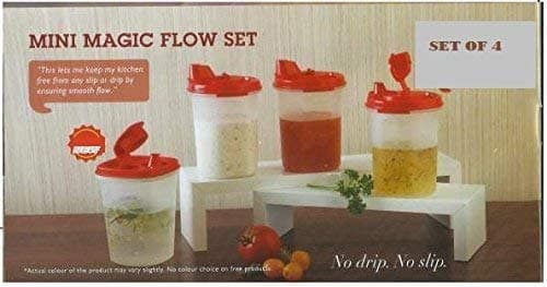 Tupperware Mini Magic Flow,Set Of 4