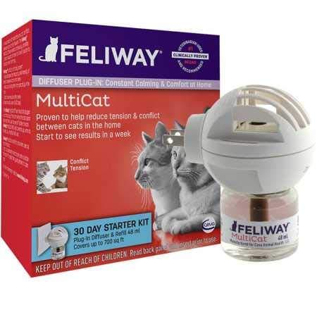 MultiCat Starter Kit for Cats (Diffuser and 48 ml Vial)