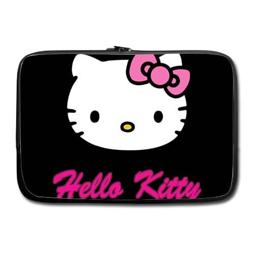 Custom Hello Kitty Laptop Sleeve 15 Inch Notebook Computer Bag Case Cover(Twin Sides)