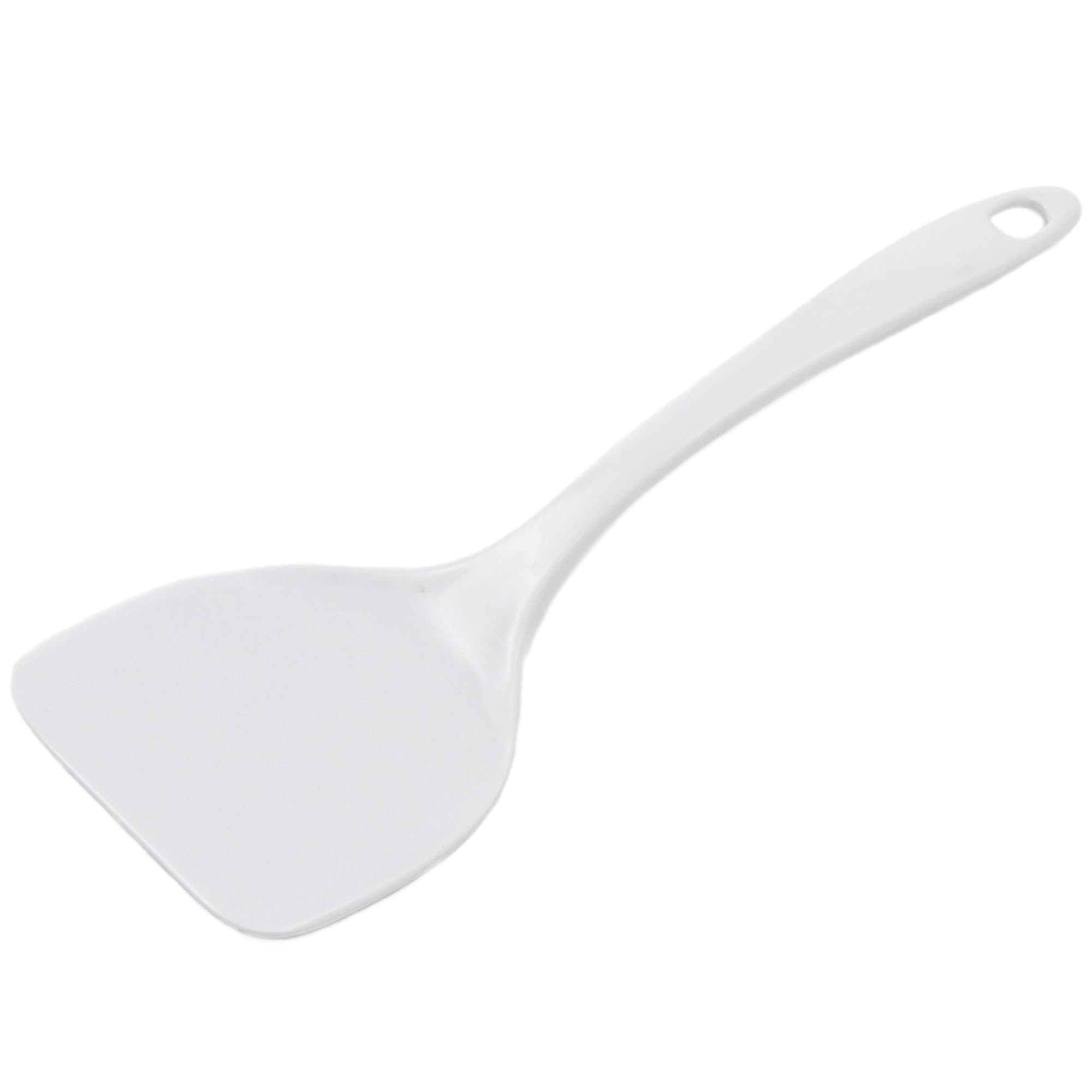 Chef Craft19006 Basic Melamine Jumbo Turner/Spatula, White