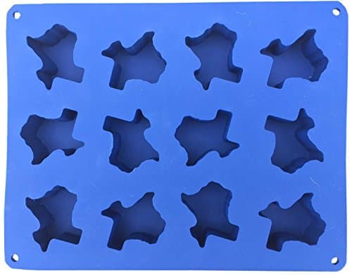 Silicone Texas Ice Cube Tray (Small)