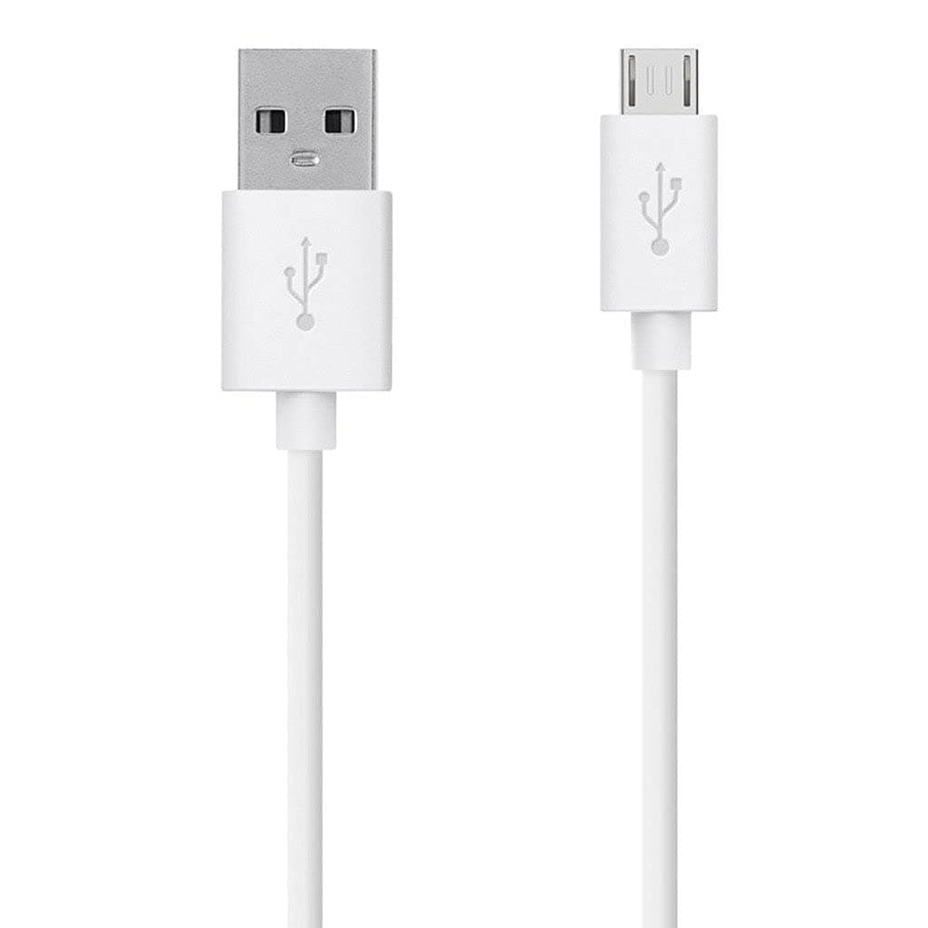 Charging & Data USB Cable for Elephone P8 Mini Original USB Cable | Micro USB Data Cable | Sync Quick Fast Charging Cable | Charger Cable | Android V8 Cable (3.1 Amp, 1 Meter, WT, White)