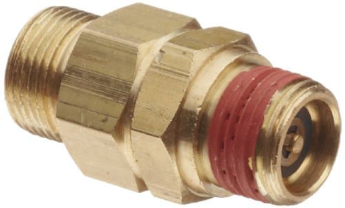 Control Devices Brass Load Genie Unloading Check Valve, Tube Comp. x NPT Male