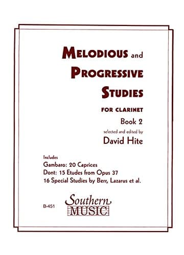 Melodious and Progressive Studies for Clarinet, Book 2