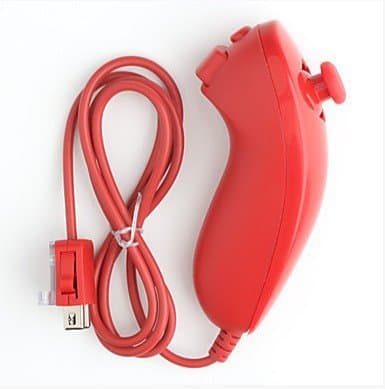 Nunchuck Controller for Nintendo wii - RED.