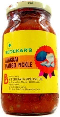 Bedekar's Avakkai Mango Pickle - 400g