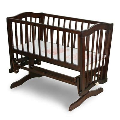 Mary Gliding Cradle in Espresso