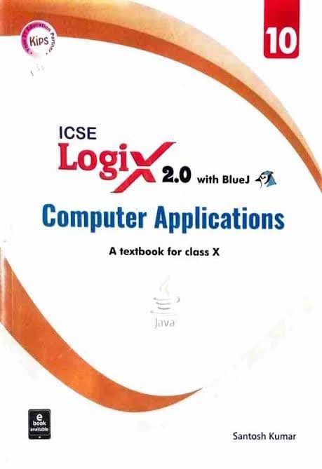 Logix 2.0 Computer Applications 10