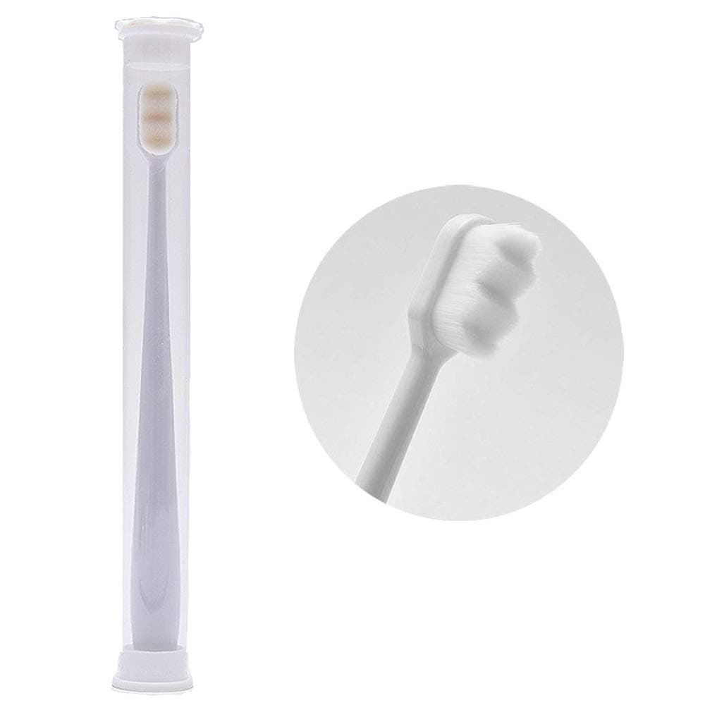 Comfortable Brushing Experience, Extra Soft Toothbrush for Sensitive Gums, Micro-Nano Manual Toothbrush with 20000 Soft Floss Bristle for Gum Care, Protect Fragile Gums
